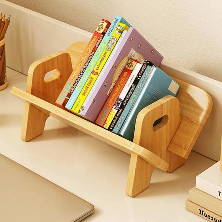 Полка книжная настольная из дерева Фанрис Карри (КПА-000203)