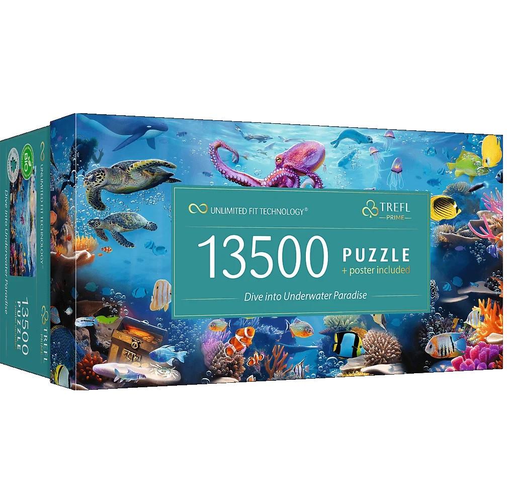 Пазли Trefl Безмежна колекція Поринь у підводний рай 81027 13500 елементів в коробці (5900511810271)