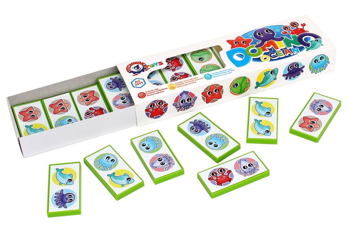 Настільна гра ТехноК доміно океан 3299 (MTT-47222)