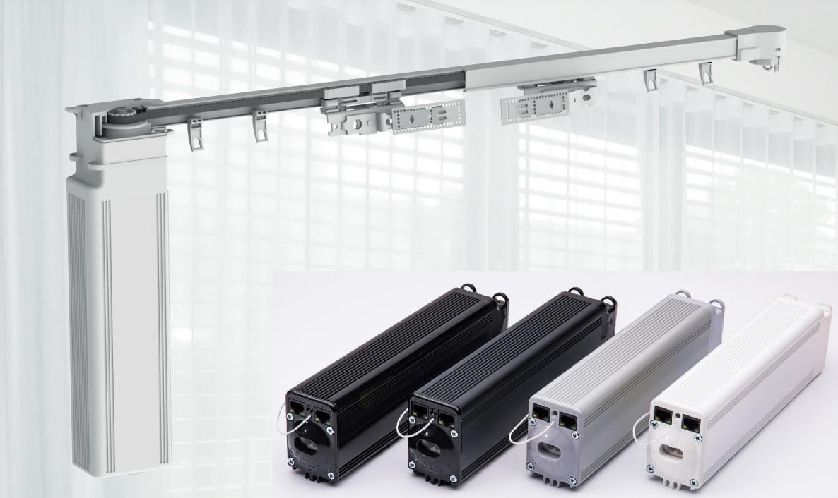 Електрокарниз Forest з мотором Shuttle L 100 см Чорний (2509966489) - фото 9