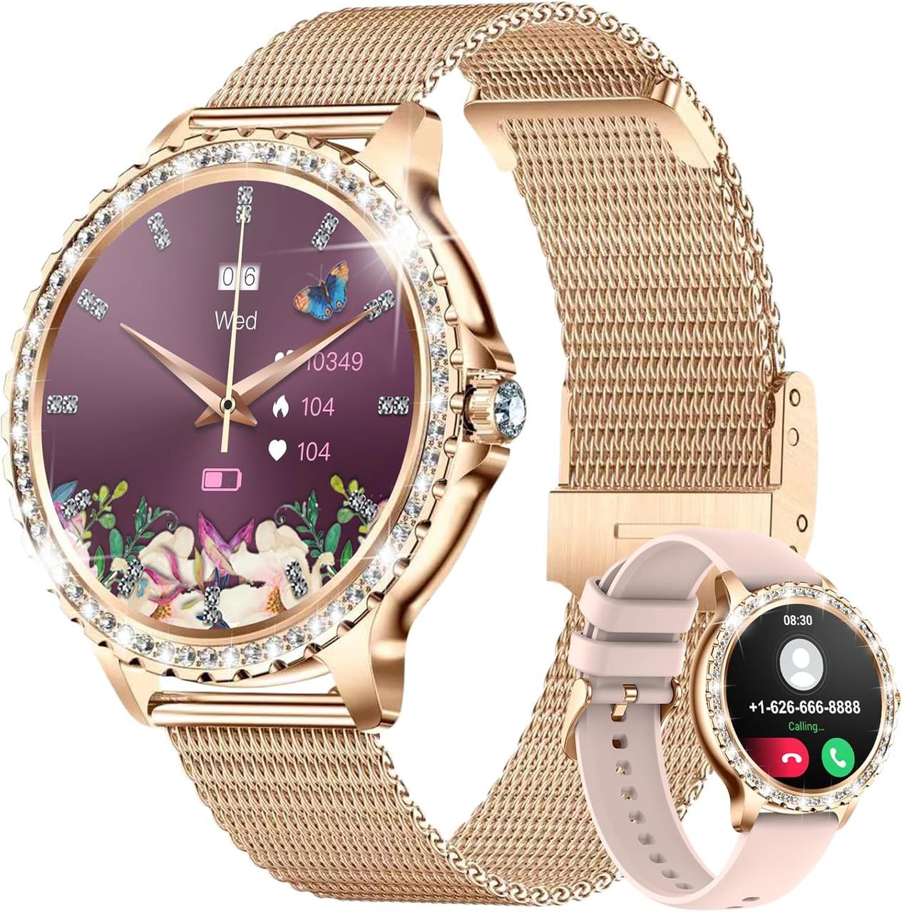 Смарт-часы женские Smart Watch Android Золотой (2356776128)