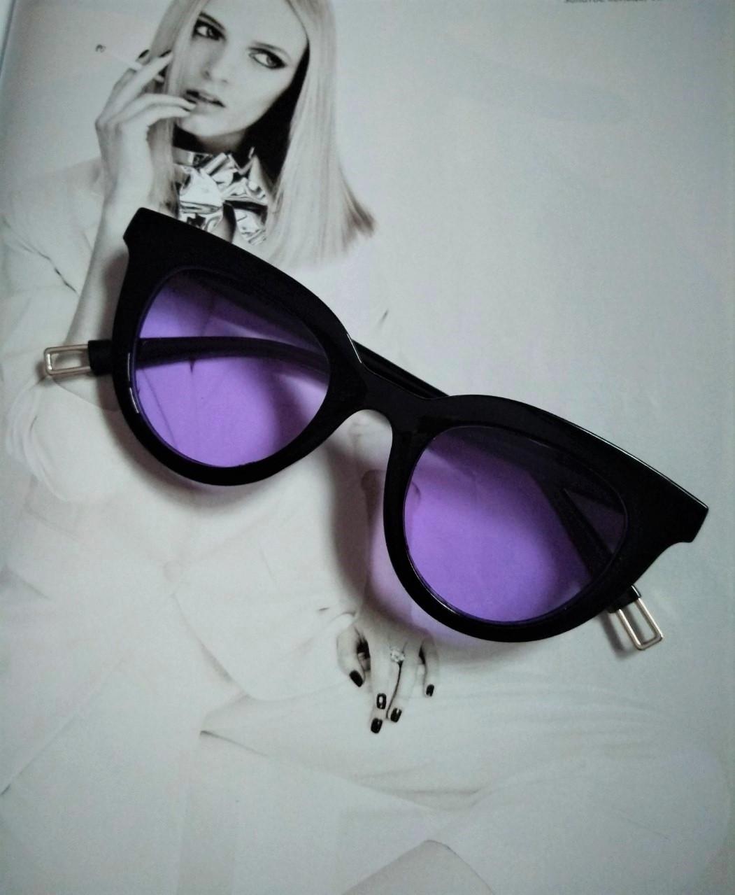 Окуляри сонцезахисні Котяче око Червоний - фото 2 Окуляри сонцезахисні Котяче око Червоний - фото 2