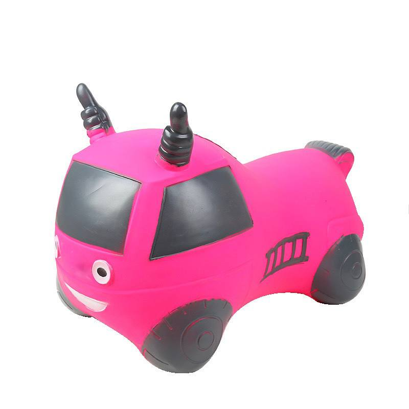 Детский попрыгунец MS 4692 машинка Розовый (2703572085)