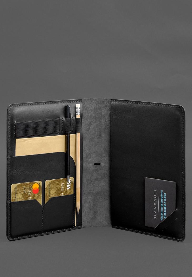 Блокнот кожаный Софт-бук 9.4 А5 Черный (A-028800) - фото 5 Блокнот кожаный Софт-бук 9.4 А5 Черный (A-028800) - фото 5