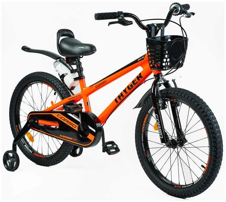Велосипед Corso 20" Tayger 2025 Помаранчевий (TG-24533) - фото 1 Велосипед Corso 20" Tayger 2025 Помаранчевий (TG-24533) - фото 1