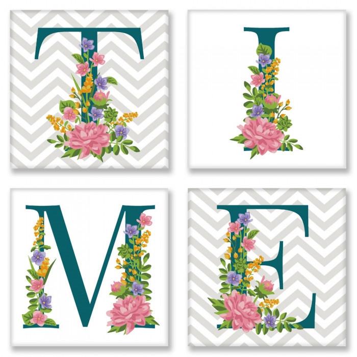 Картина по номерам Идейка "Time Scandinavian" 18x18 см (CH123)