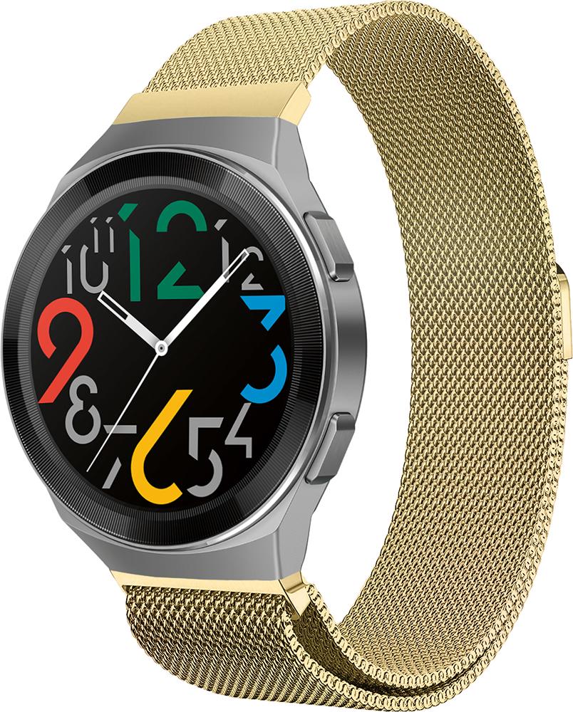 Ремінець Міланська петля Milano Huawei Watch GT2e 46 мм Gold (19365) Ремінець Міланська петля Milano Huawei Watch GT2e 46 мм Gold (19365)