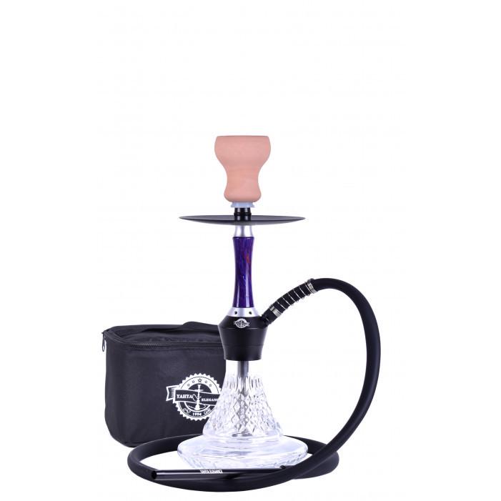 Кальян Yahya Lotus Click Mini на 1 персону 43 см Фіолетовий (1749509673)