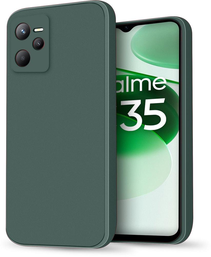 Силиконовый чехол HardCorner для Realme C35 Green (30670-08)