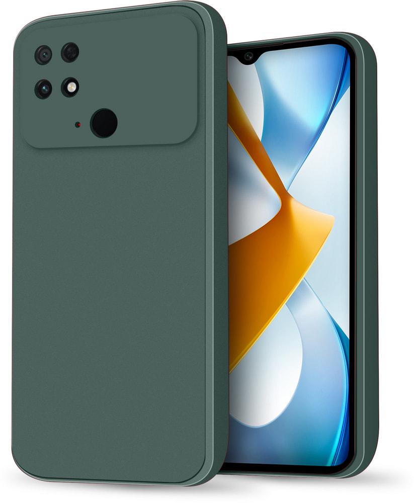 Силиконовый чехол HardCorner для Xiaomi Poco C40 Green (30686-08)