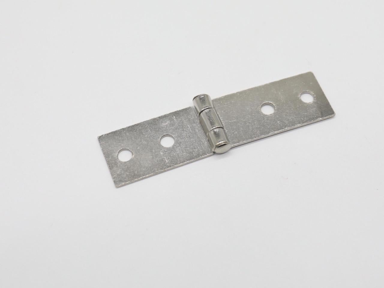 Петля металлическая декоративная 75х19 мм Серебряный (26636513)