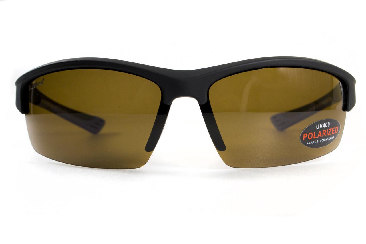 Очки поляризационные BluWater Daytona-1 Polarized гидрофобные Коричневый (69961757984246)