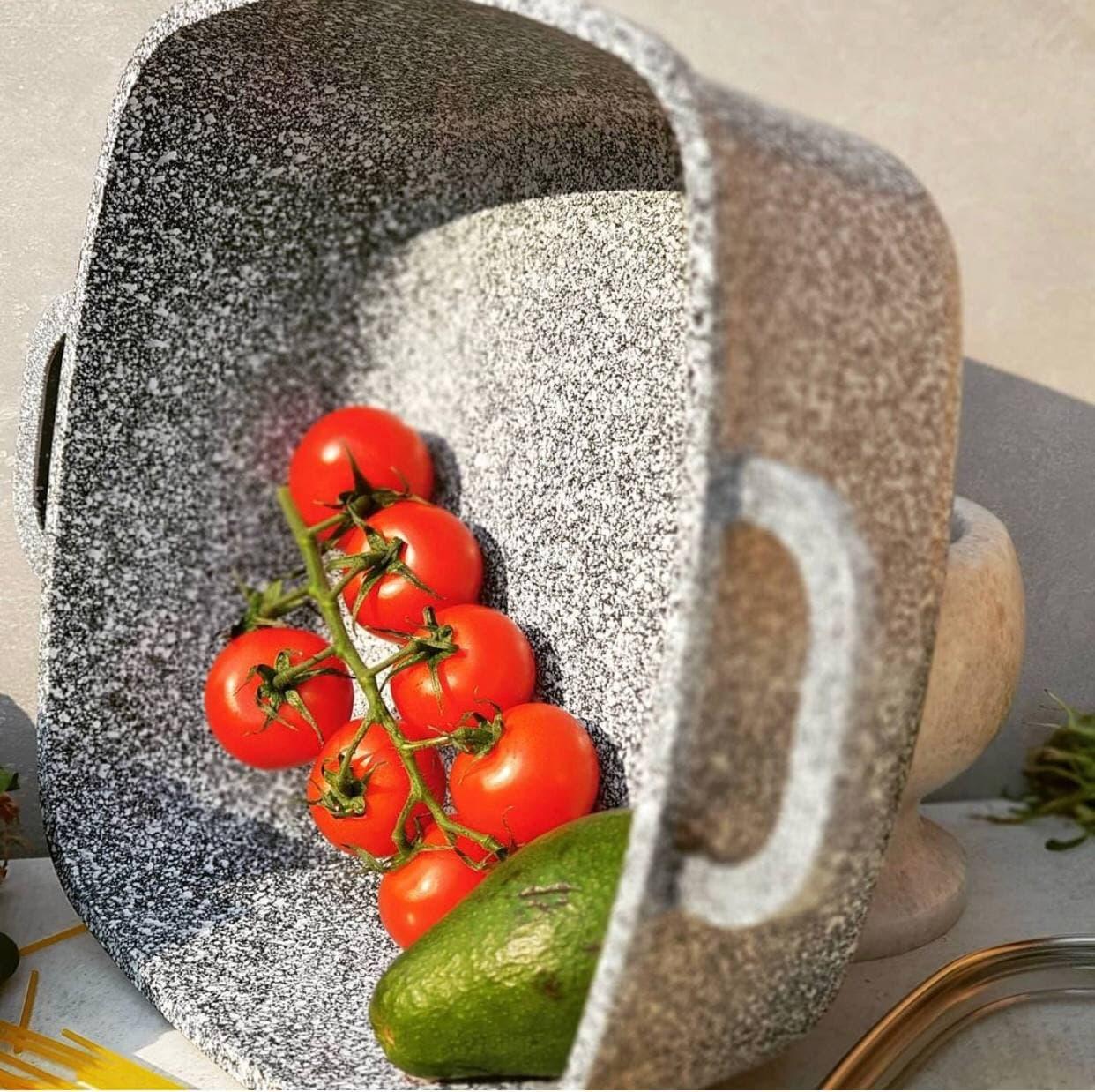 Набор котелков Edenberg с гранитным покрытием 6 пр. (EB-8030) - фото 5