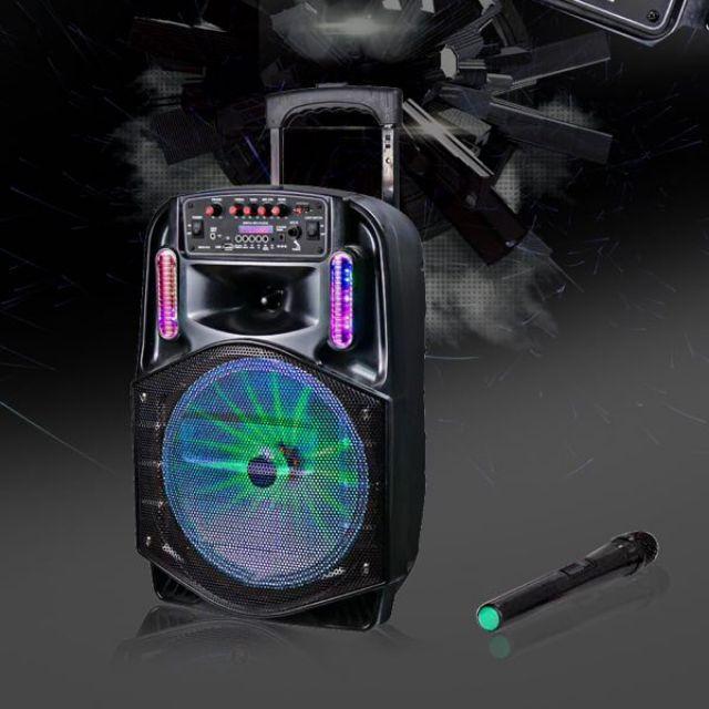 Беспроводная акустическая система AwCrowns Karaoke CH8612 180 W - фото 2 Беспроводная акустическая система AwCrowns Karaoke CH8612 180 W - фото 2