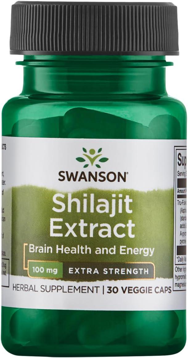 Экстракт Мумийо Swanson Shilajit Extract 100 мг 30 вег. (00000041912) Экстракт Мумийо Swanson Shilajit Extract 100 мг 30 вег. (00000041912)
