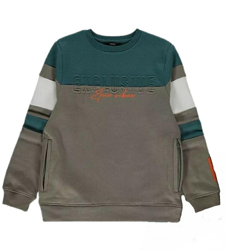 Свитшот для мальчика George размер 128-134 см Хаки (571571223)