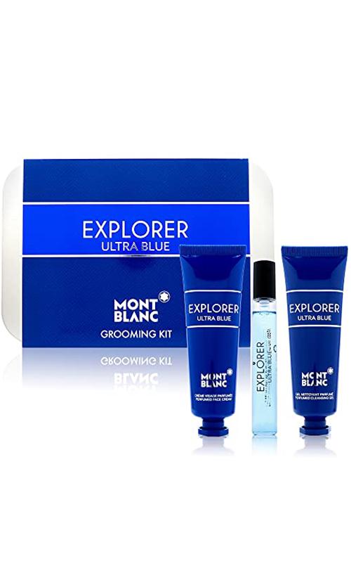 Подарунковий набір Montblanc Explorer Ultra Blue set (32334)
