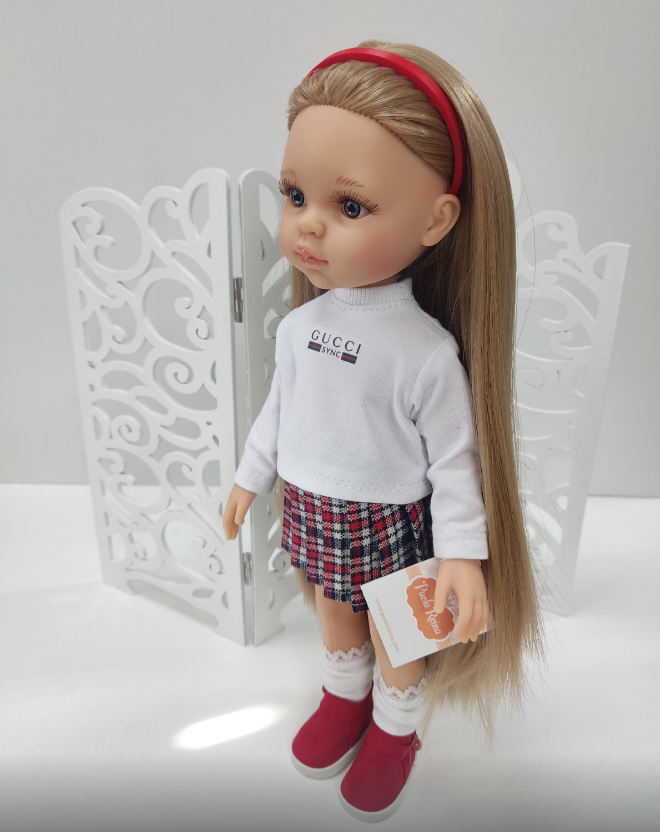 Кукла ароматизированая виниловая Паола Рейна Paola Reina Карла 13212 32 см - фото 2 Кукла ароматизированая виниловая Паола Рейна Paola Reina Карла 13212 32 см - фото 2