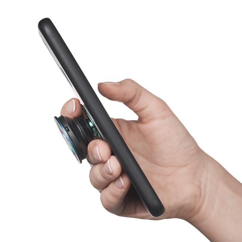 Тримач на телефон Luxe Cube POP 007 Я Зірка 39,7 мм Black/Pattern (9998866457278) - фото 3