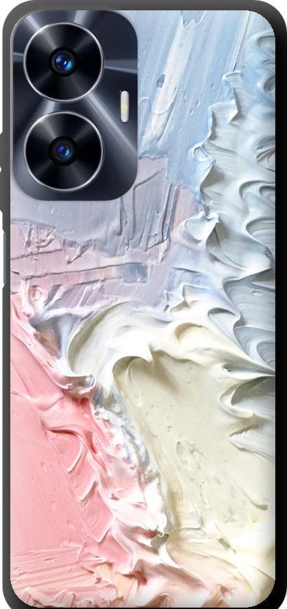 Чехол на Realme C55 Пастель v1 (3981b-2992-42517)