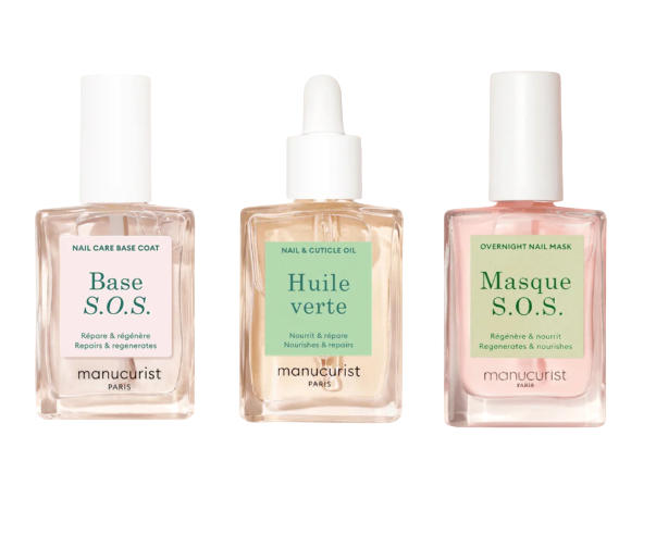 Інтенсивний комплекс Manucurist для відновлення пошкоджених і ослаблених нігтів 3 од.х15 мл
