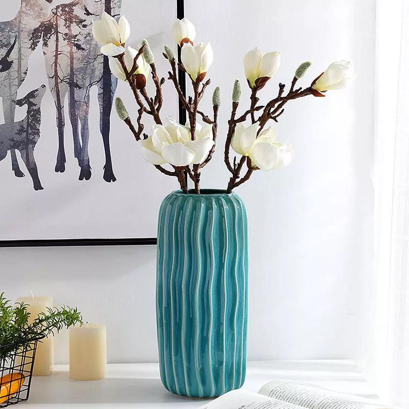 Искусственная магнолия древовидная Indigo Lux 72 см Белый (135-1) - фото 5