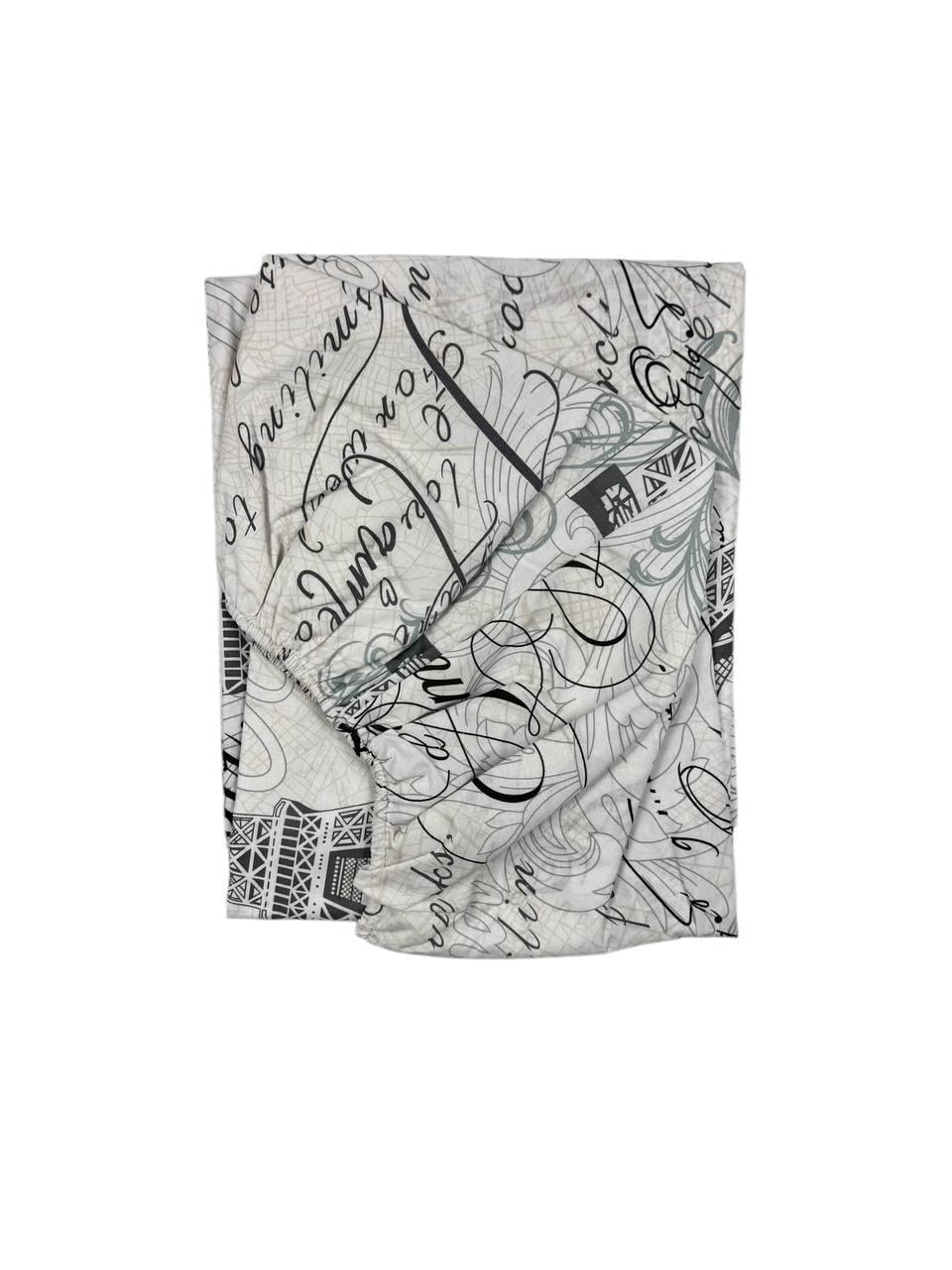 Простыня L'amour на резинке бязь голд 160х200 см (G-13-011/x160)