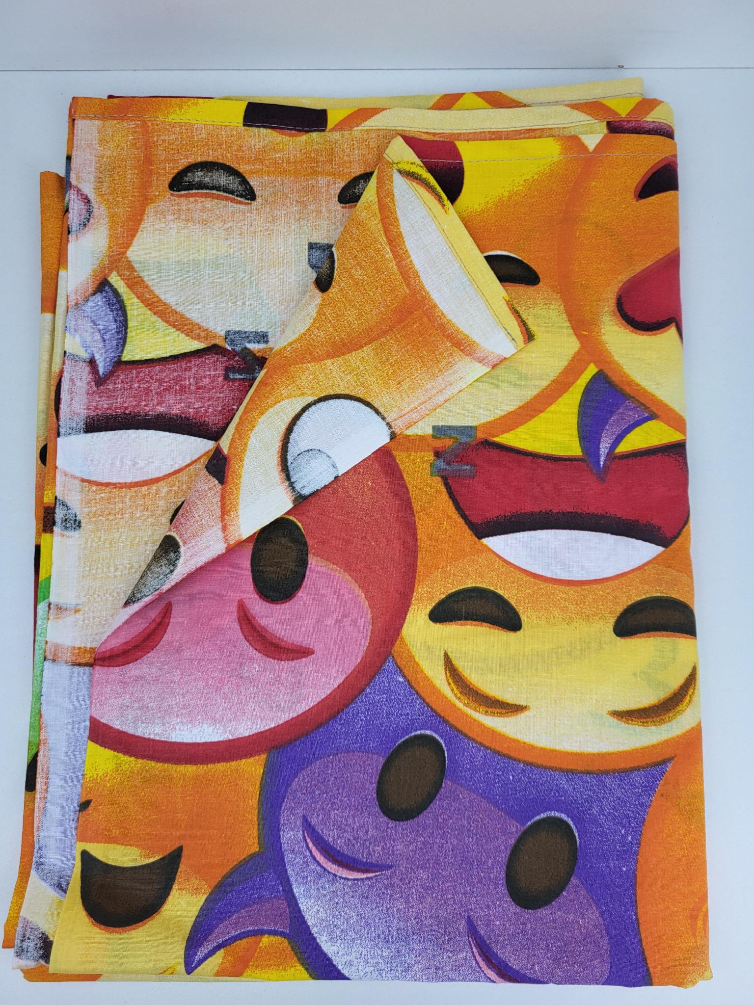 Простирадло смайлик 145х200 см (1515) - фото 2 Простирадло смайлик 145х200 см (1515) - фото 2