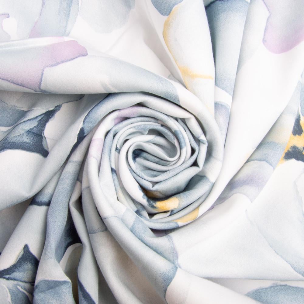 Ткань сатин для постельного белья 7,27929/16 лотос 130 гр/м2 210 ТС 240 см Серый (25794)