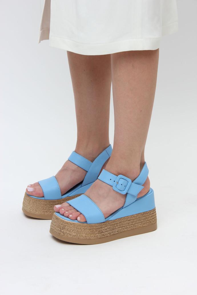 Босоножки женские LONZA 190359 р. 37 Синий (18215_37) - фото 2