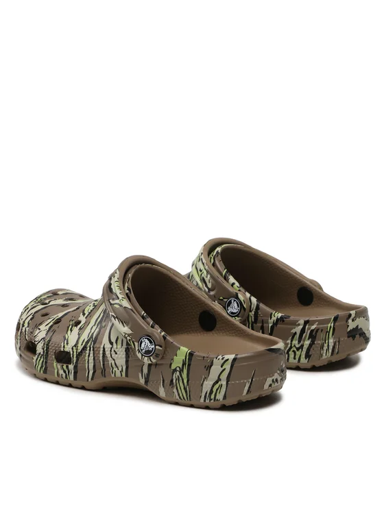 Сабо Crocs Classic Printed Camo Clog р. 41-42 (206454 KHAKI) - фото 3