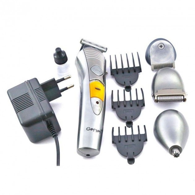 Машинка для стрижки Gemei GM-580 Pro расческа 7в1 (1982732653) - фото 6