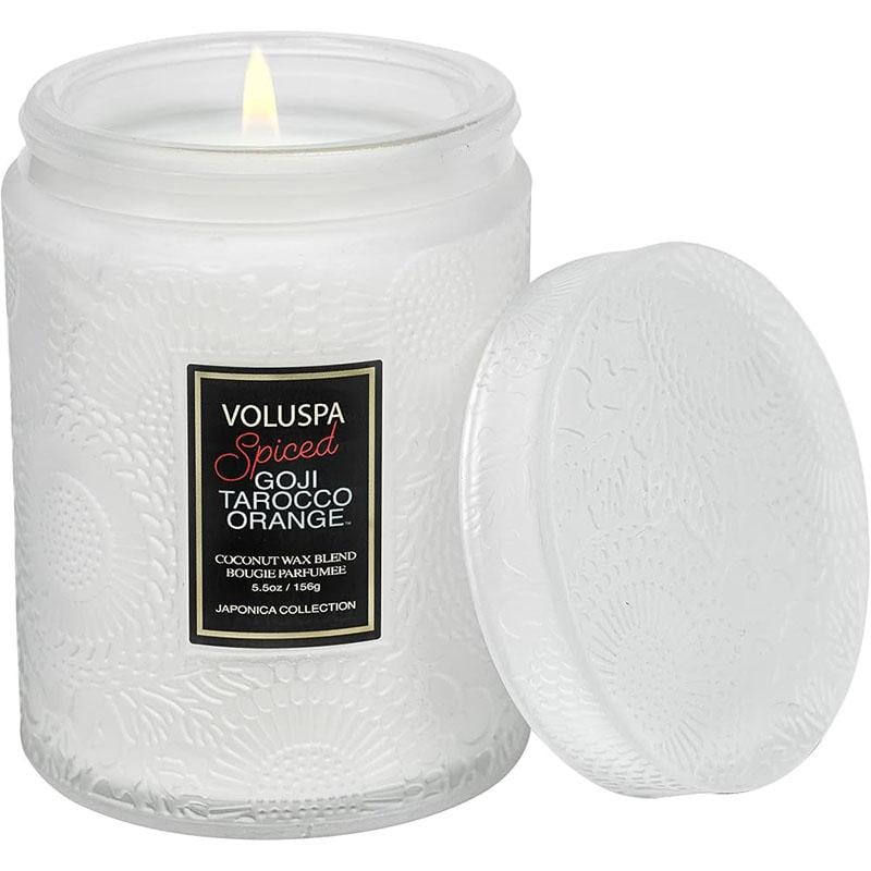 Свеча ароматическая Voluspa Japonica Spiced Goji Tarocco Orange 156 г стакан с крышкой (111000773)