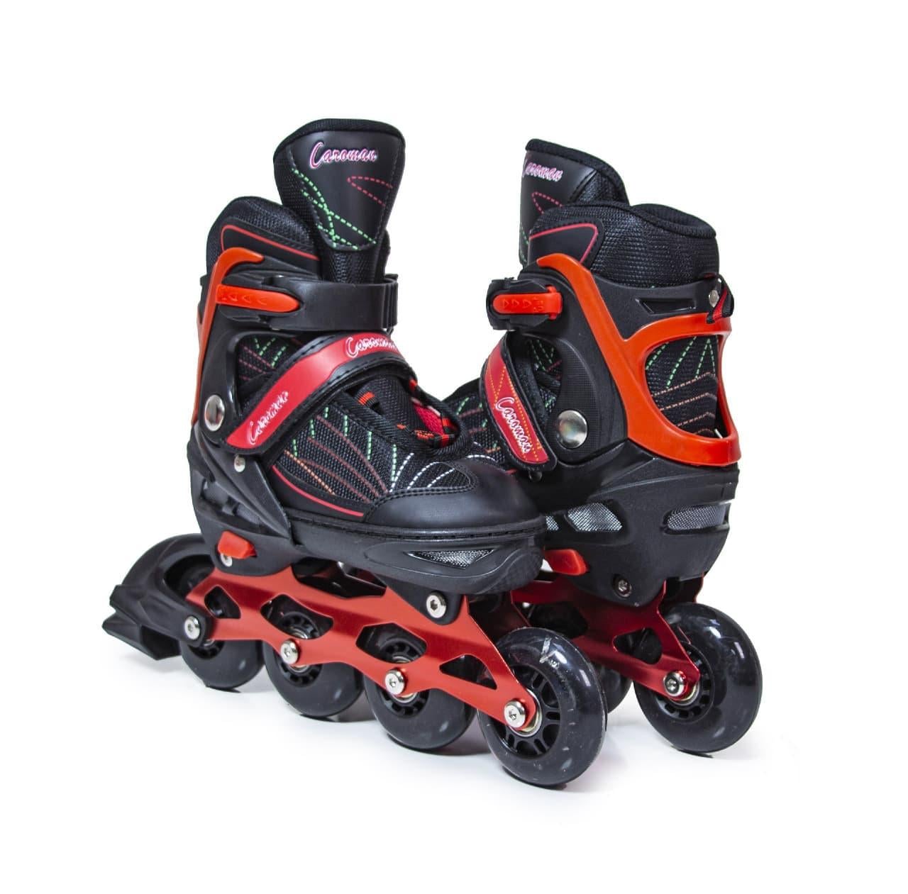 Ролики Caroman Sport размер 27-31 Red