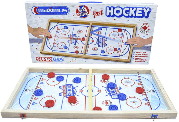 Настільна гра Maximus Швидкий хокей (5461) - фото 2 Настільна гра Maximus Швидкий хокей (5461) - фото 2