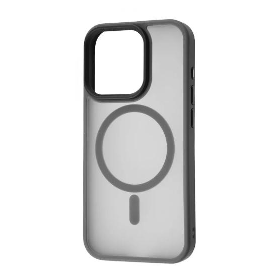 Чехол-накладка для телефона WAVE Matte Insane Case with Magnetic Ring - iPhone 15 Plus gray (508350010)