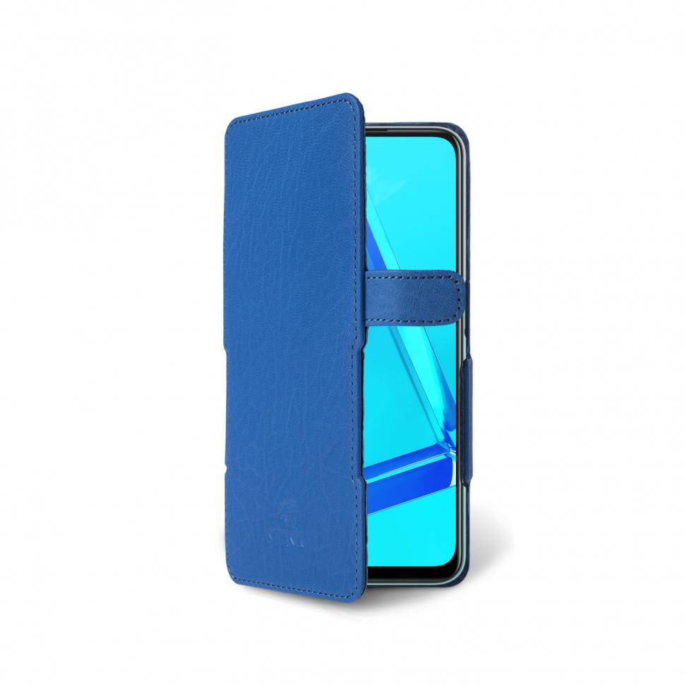 Чехол книжка Stenk Prime для OPPO A52 Синий (66983)