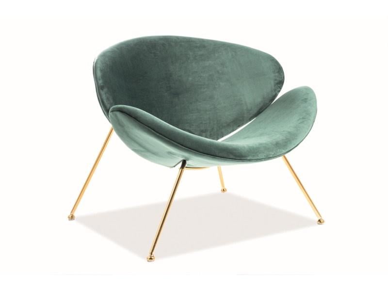 Кресло Major Velvet Зеленый/Золотой (MAJORV78ZL)