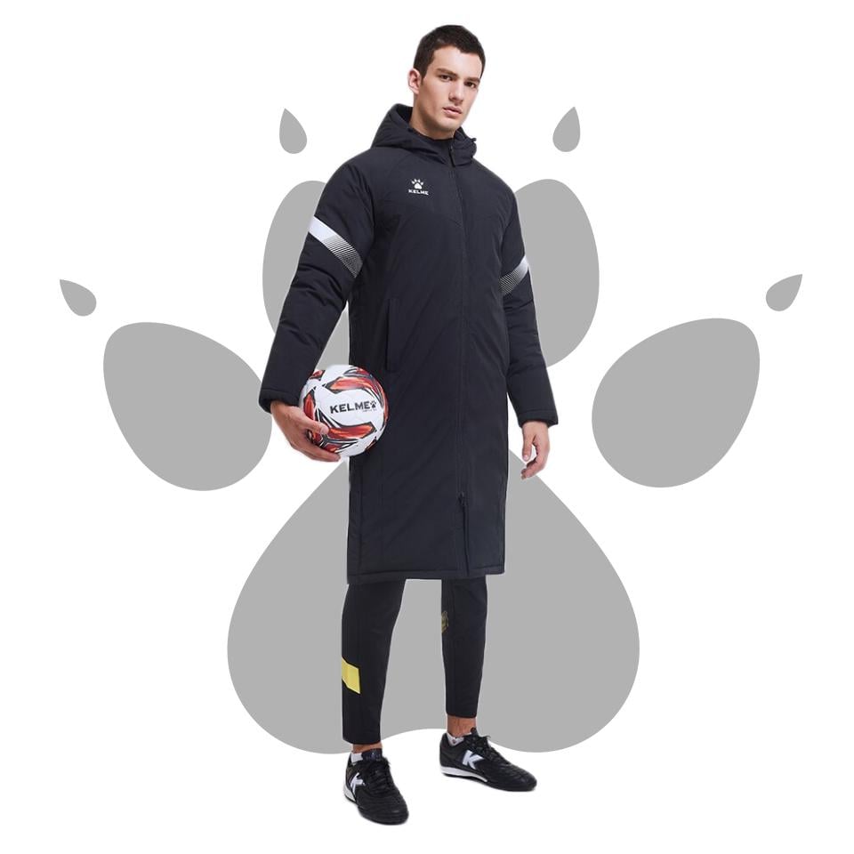 Куртка длинная Kelme 2XL Черный