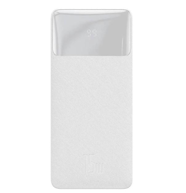 Повербанк Baseus Bipow Digital Display 20000 mAh 15W White (PPDML-J02)