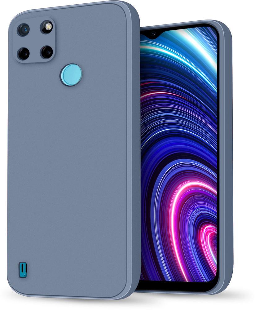 Силиконовый чехол HardCorner для Realme C25Y Gray Blue (29967-6D)