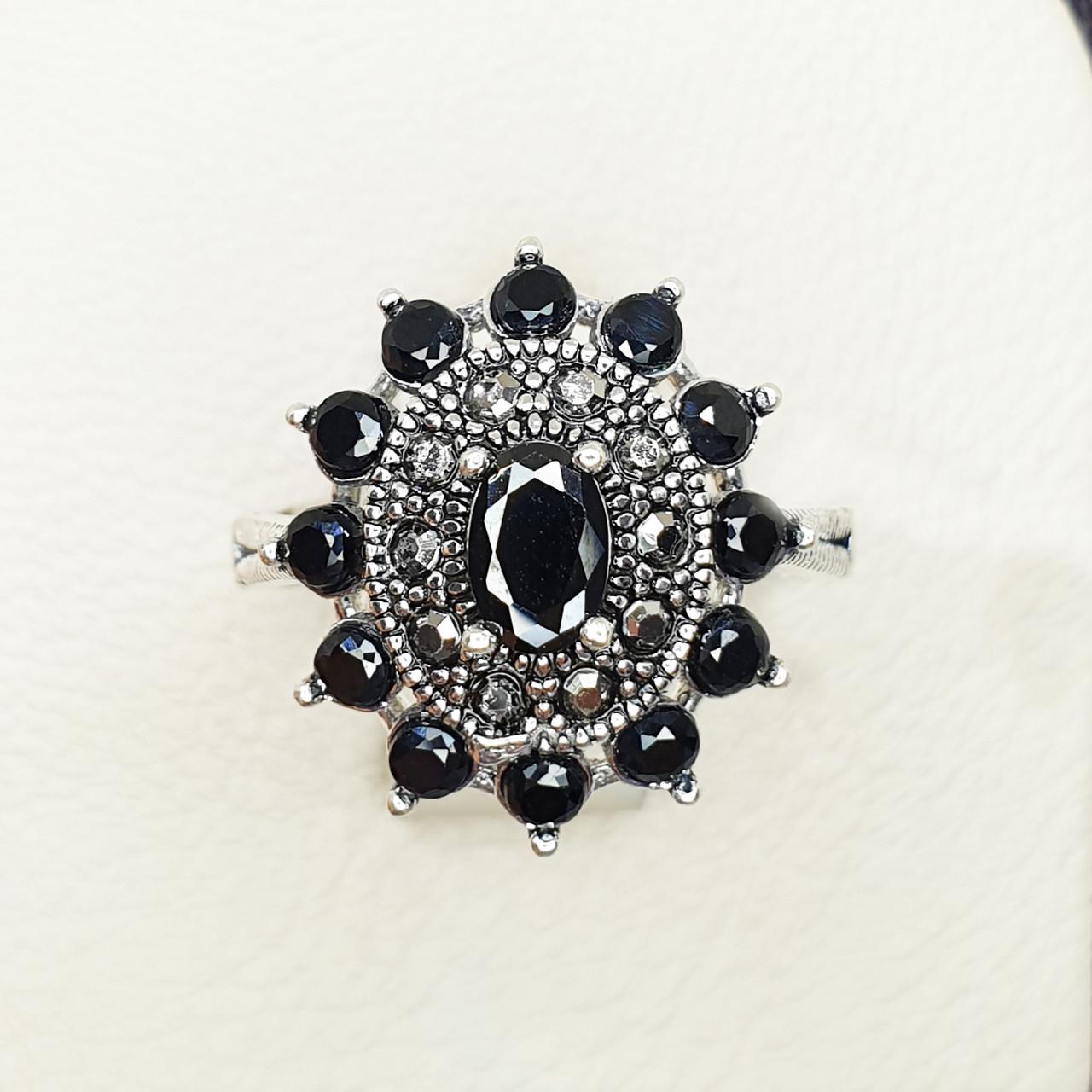 Кольцо серебряное с агатом р. 17,5 3,83 г (1584703688)