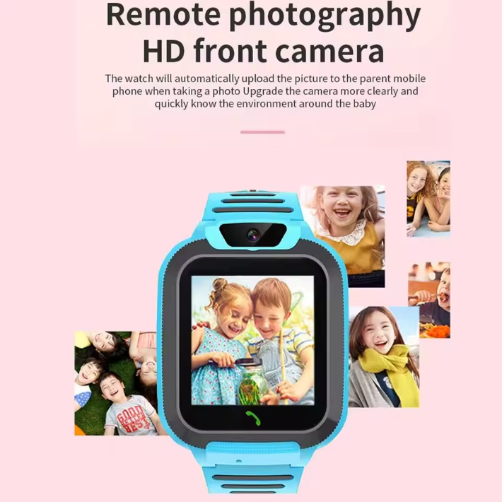 Смарт-часы детские Smart Watch с GPS трекером Setracker2 KGG с камерой Синий (СГД122) - фото 5