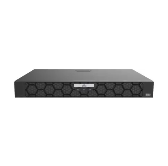 Відеореєстратор мережевий ІР Uniview NVR502-32B-P16-IQ Black (2993152738)