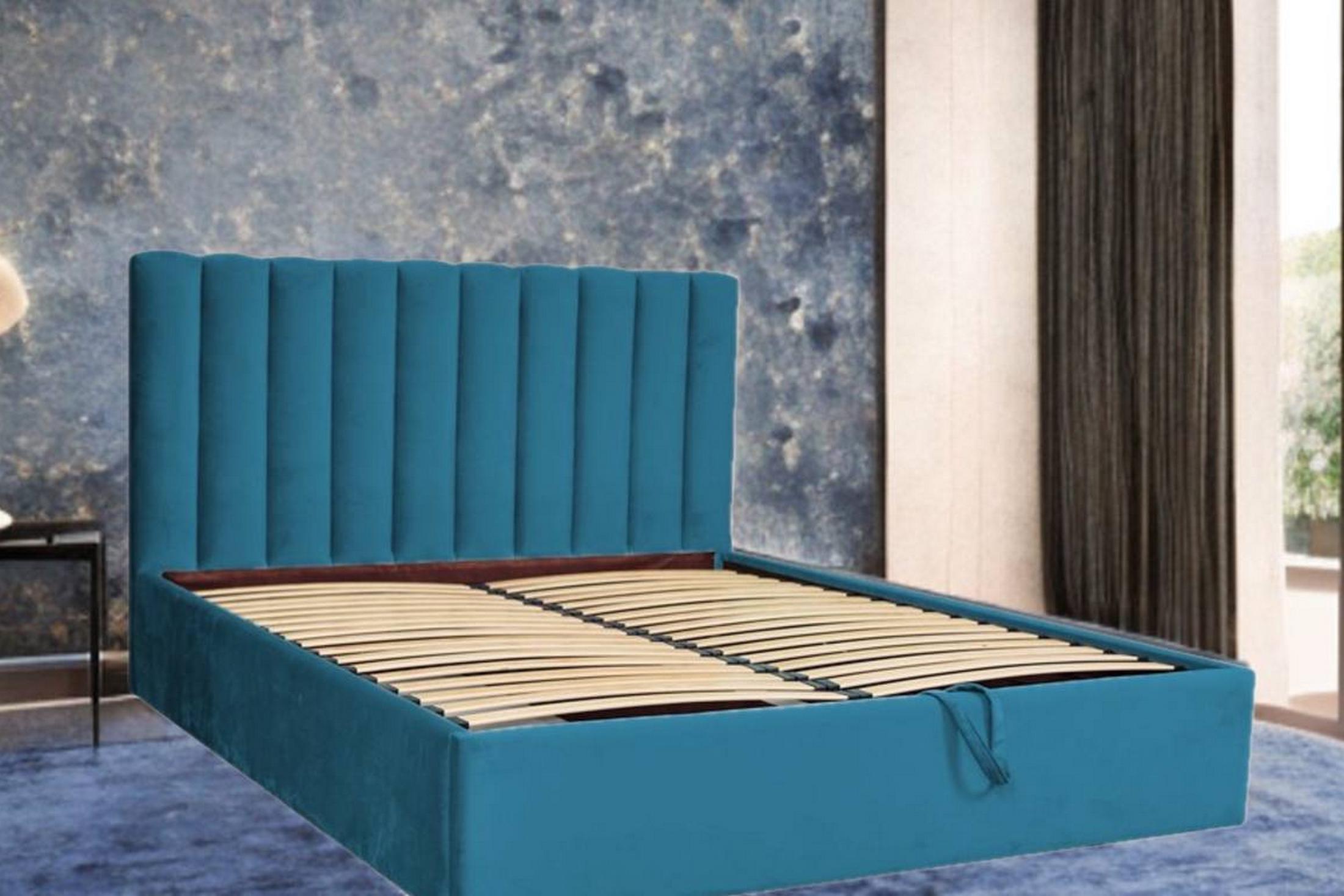 Ліжко RidneTut Taylor Lite Holand 870 180х200 см Блакитний (33410011-870180) - фото 4