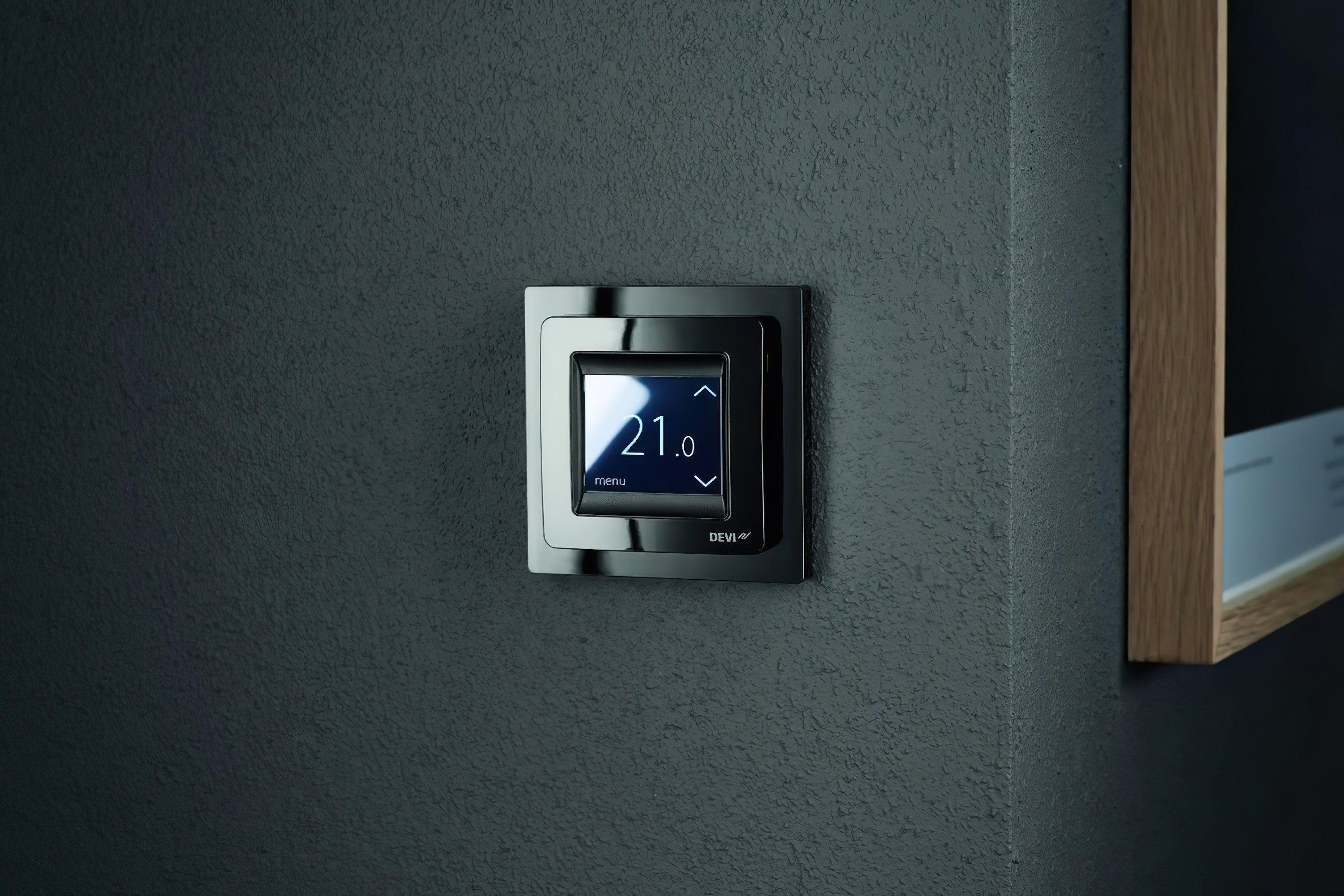 Терморегулятор DEVI DEVIreg Smart Wi-Fi 85х85 мм Чорний (ERC-140F1143) - фото 2