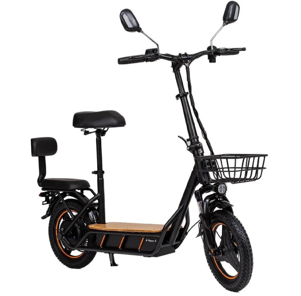 Электросамокат KUGOO KIRIN C1 Pro с сиденьем Черный