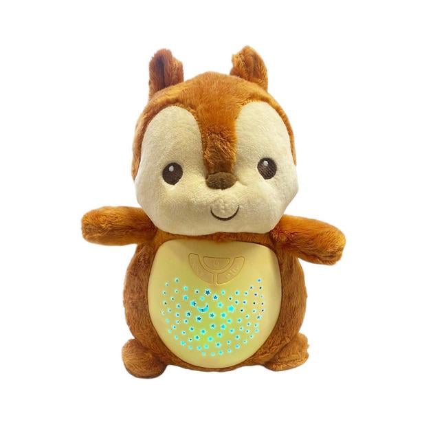 Мягкая игрушка-ночник WinFun 0824-NL Проектор звездного неба с музыкой