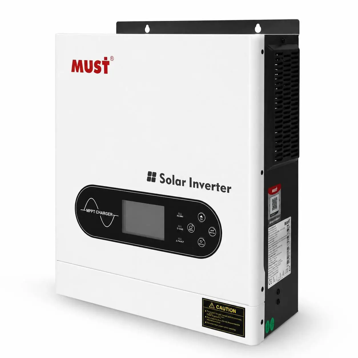 Инвертор солнечный гибридный Must PV1800 PV18-2012 ECO с чистой синусоидой 2 кВт 12V MPPT 80А (M1202) Инвертор солнечный гибридный Must PV1800 PV18-2012 ECO с чистой синусоидой 2 кВт 12V MPPT 80А (M1202)