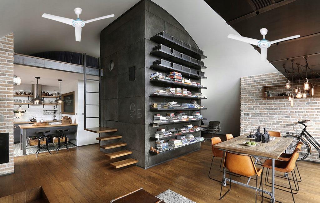 Вентилятор стельовий X-tech з пультом дистанційного керування 90 см Білий - фото 7 Вентилятор стельовий X-tech з пультом дистанційного керування 90 см Білий - фото 7